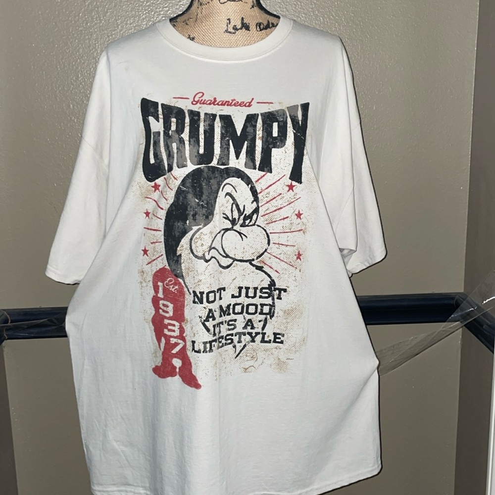 Grumpy from Snow White Tee 2XL from Disney World NWT unisex